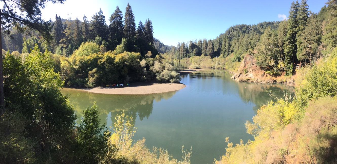 Lower Russian River Trail Proposed   View Of Russian River 1330 